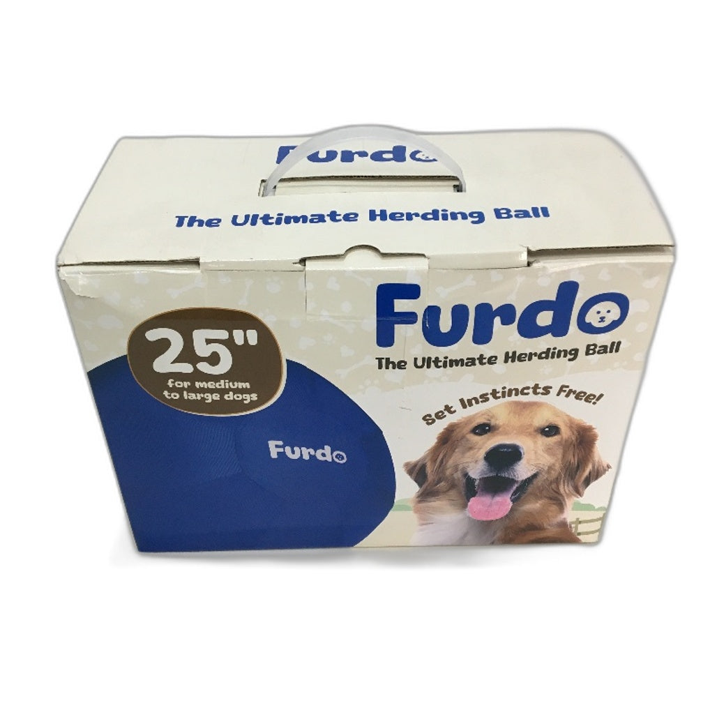 Furdo 25 Inch Herding Ball For Medium To Large Dogs Border Collie Shepherds NEW