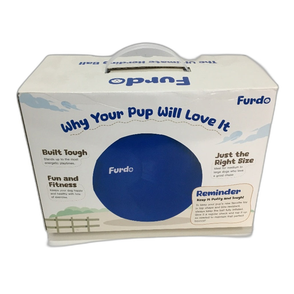 Furdo 25 Inch Herding Ball For Medium To Large Dogs Border Collie Shepherds NEW