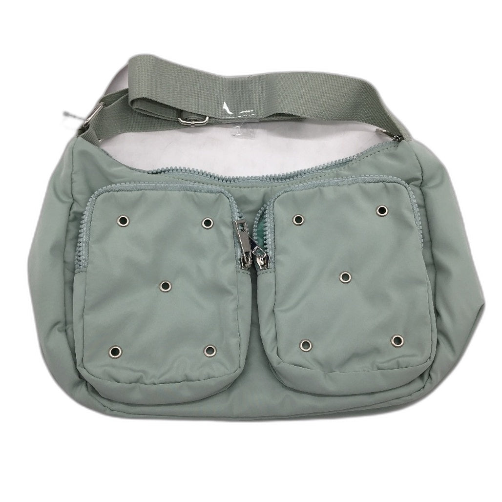 Sling Bag Crossbody Mini Backpack Multiple Pockets Adjustable Strap Black NEW