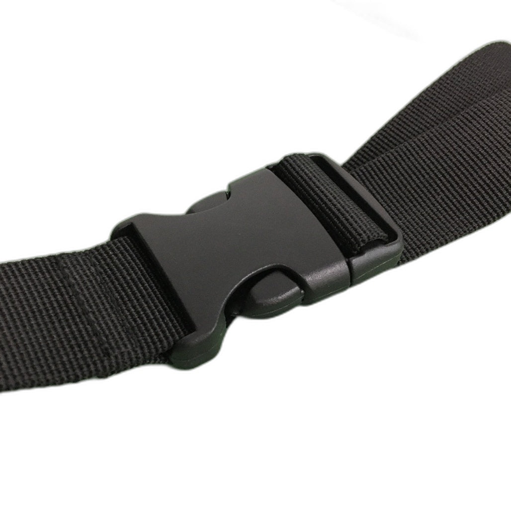 PU Roll Up Fold Over Flap & Buckle Backpack Padded With Bottle Holder Navy NEW