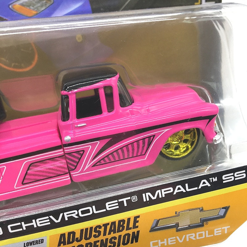 Maisto Elite Transport Chevrolet 1957 Flatbed 1959 IMPALA SS 1/64 Diecast NEW