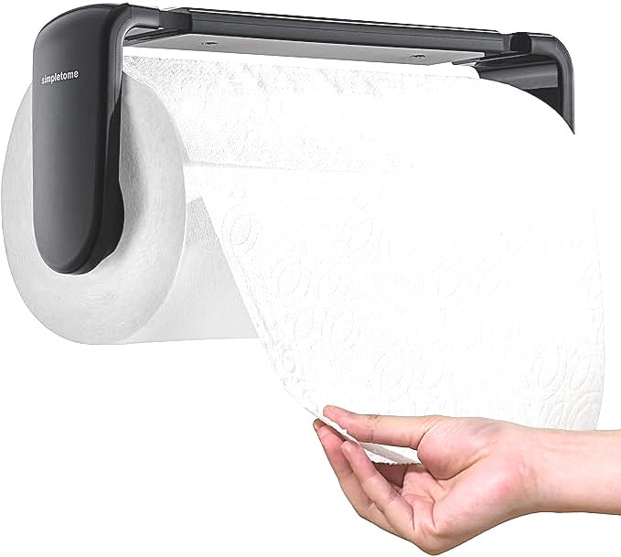 Simpletome Under Cabinet Paper Towel Retractable Roll Holder 9.4-11 Inch NEW