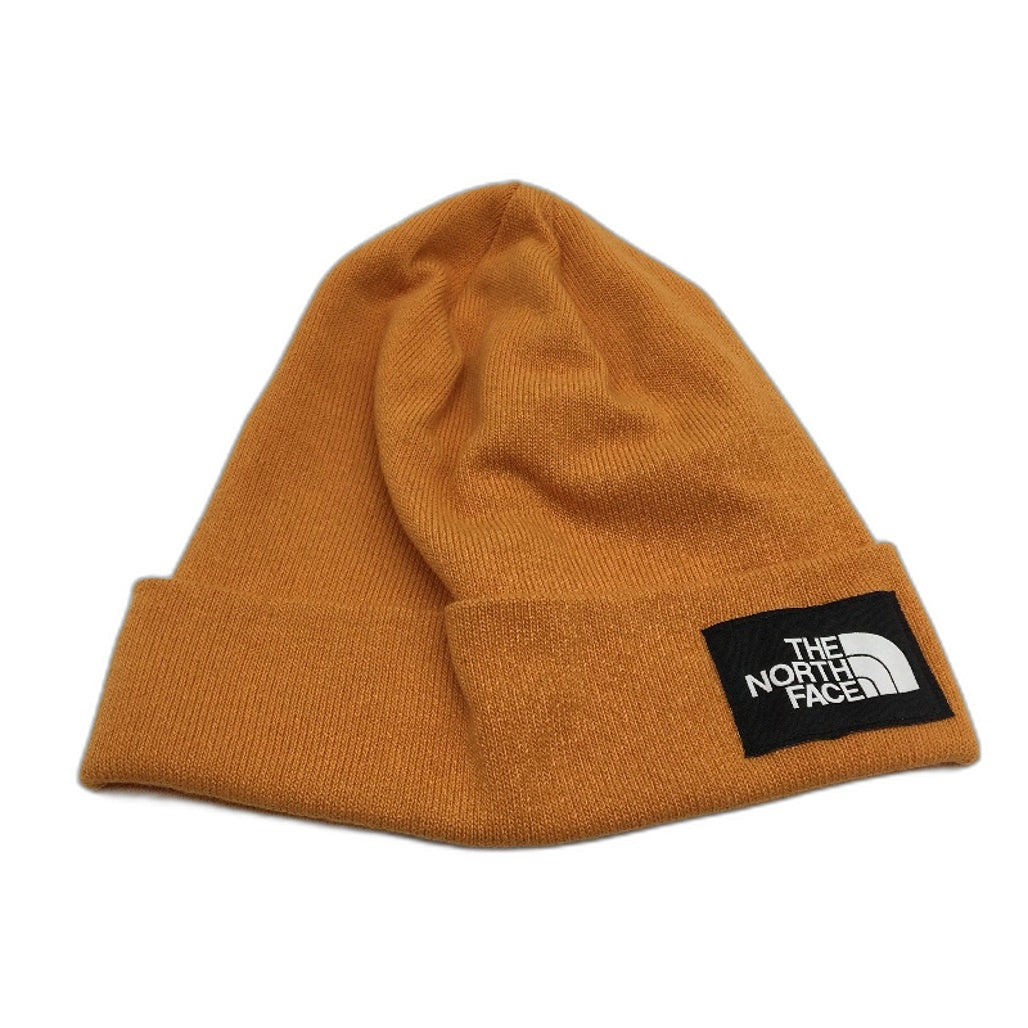 The North Face Classic Dock Worker Recycled Knit Beanie Summit Gold One Size NEW