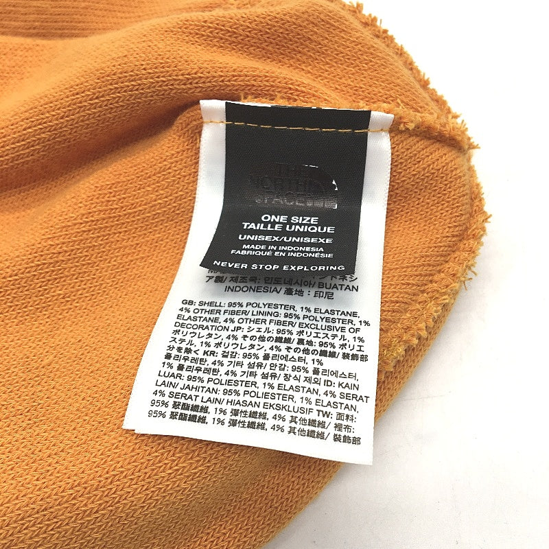 The North Face Classic Dock Worker Recycled Knit Beanie Summit Gold One Size NEW