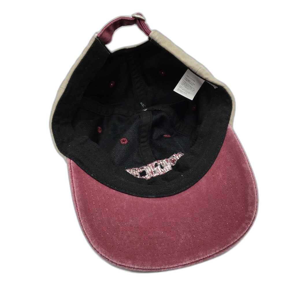 Spencer Project 1992 Vintage Style Cotton Cap Unisex One Size Red & Khaki NEW