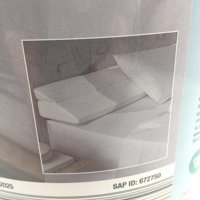 Kirkton House White Mattress Filler Wedge With Removable Cover NEW