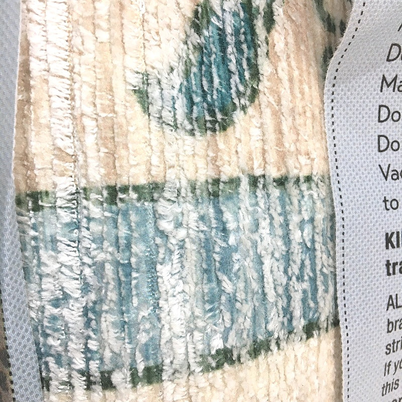 Kirkton House Leaves Vintage Machine Washable Foldable Rug 1.8 x 2.7m NEW