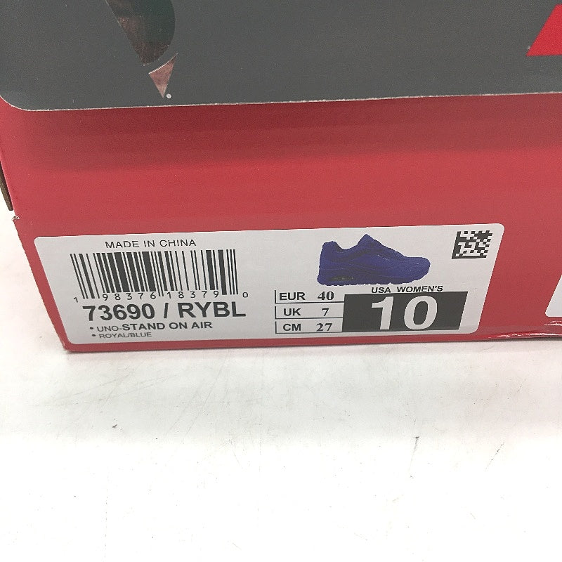 Skechers Royal Blue Stand On Air Sneaker Shoes Ladies US 10 EU 40 DEMO