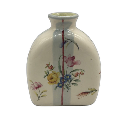 COLLECTABLE Robert Gordon Pottery Australia Floral Print 12cm Bud Vase