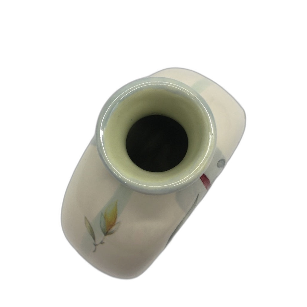 COLLECTABLE Robert Gordon Pottery Australia Floral Print 12cm Bud Vase