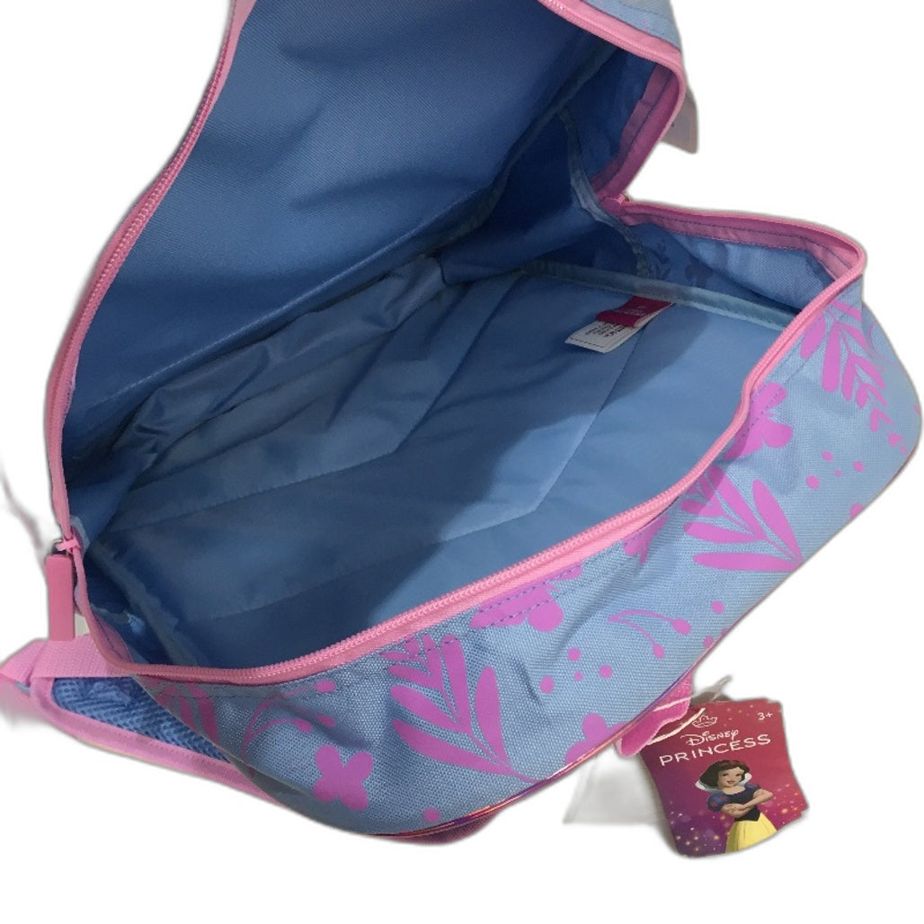 Disney Princess Purple & Pink Backpack With Matching Insulated Cooler NEW