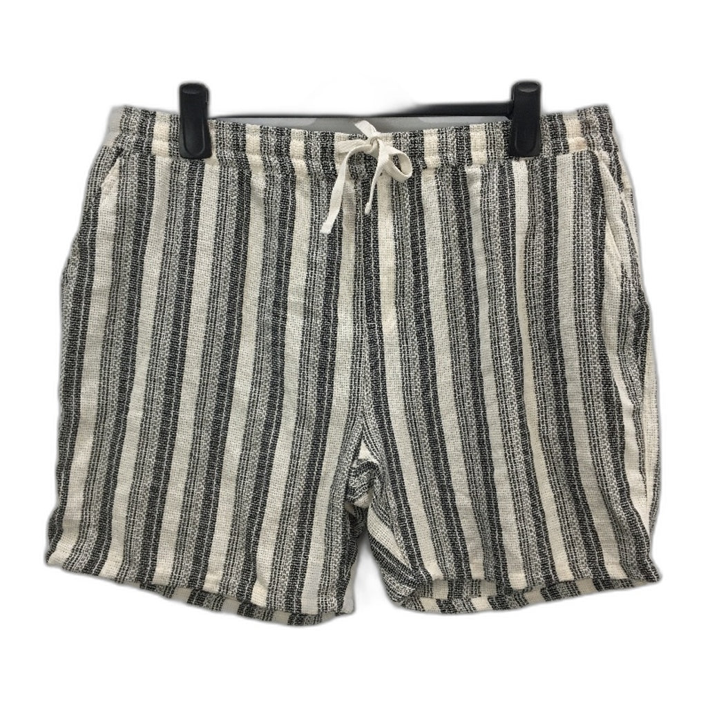 Jay Jays Black & Cream Cottom Blend Knit Weave Resort Shorts Mens Size 40 NEW