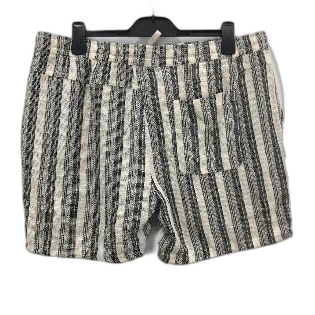 Jay Jays Black & Cream Cottom Blend Knit Weave Resort Shorts Mens Size 40 NEW