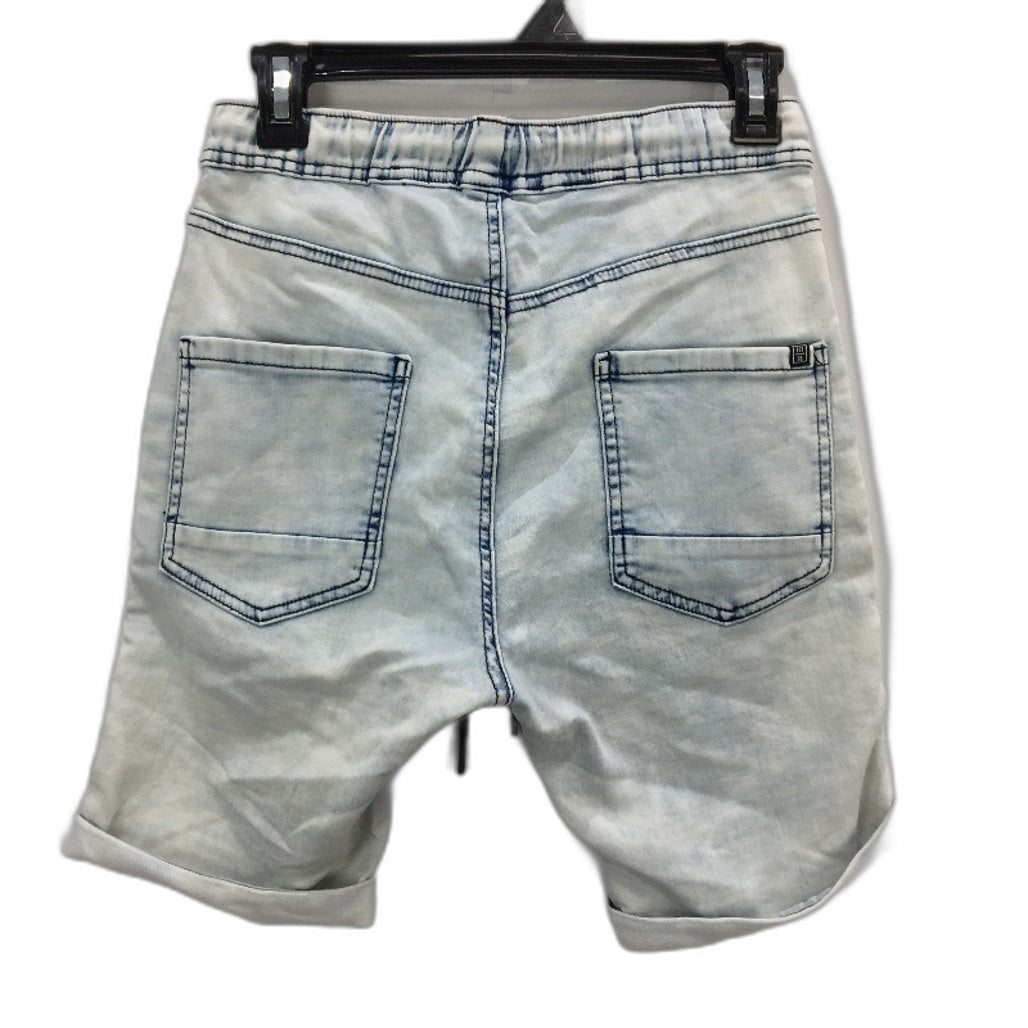 Jay Jays Flex-It Jerry Pintuck Lightest Blue Denim Shorts Mens Size 26 NEW