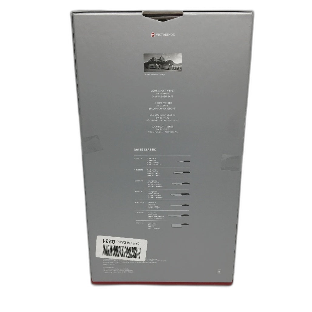 Victorinox 5 Piece Swiss Classic Lightweight Stainless Steel Knives Set NEW