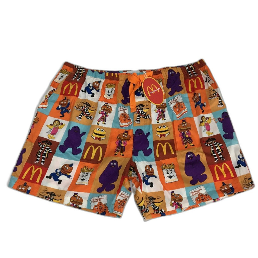 Peter Alexander McDonalds Mascots Cotton Sleep Shorts Mens Size 3XL NEW