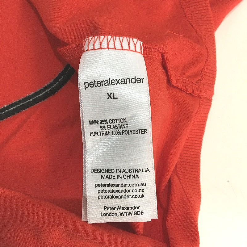 Peter Alexander Dr Seuss Thing 1 Fur Lined Hood Pet Dog Hoodie Size XL NEW