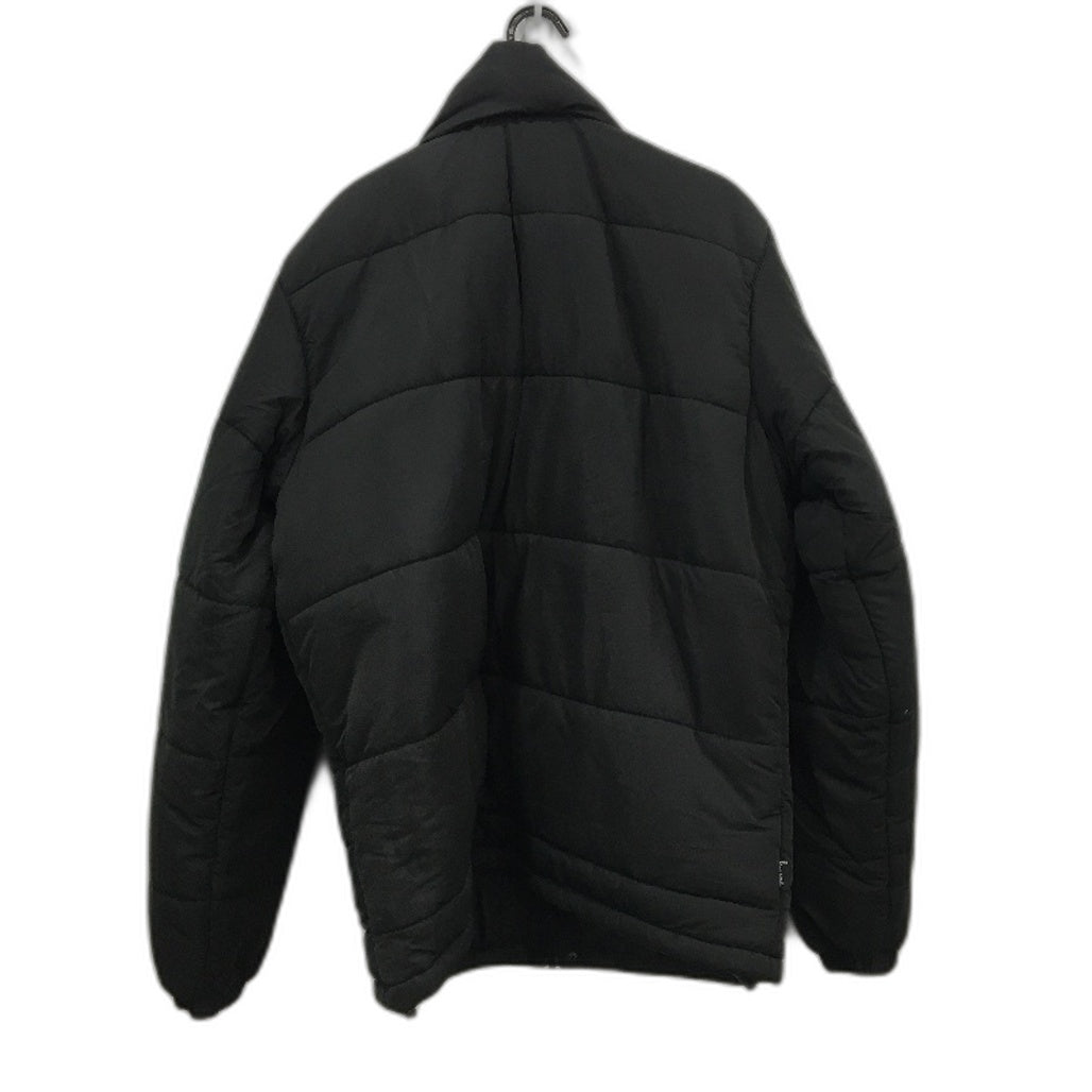 Stussy Aurora Black Quilted Stand Up Collar Puffer Jacket Mens Size Medium NEW