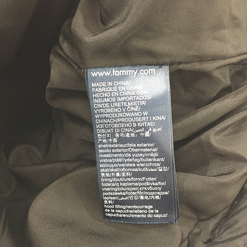 Tommy Jeans The Alaska Black Down Hooded Puffer Vest Mens Size Small NEW