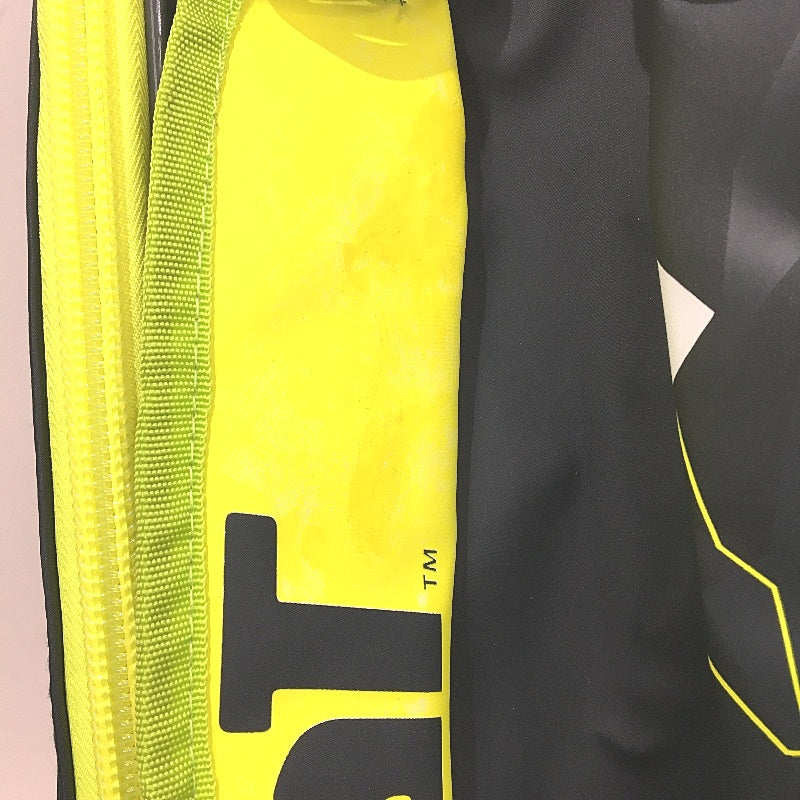 Babolat 2023 58L Pure Aero 6 Racquet Tennis Bag in Grey and Neon Yellow DEMO