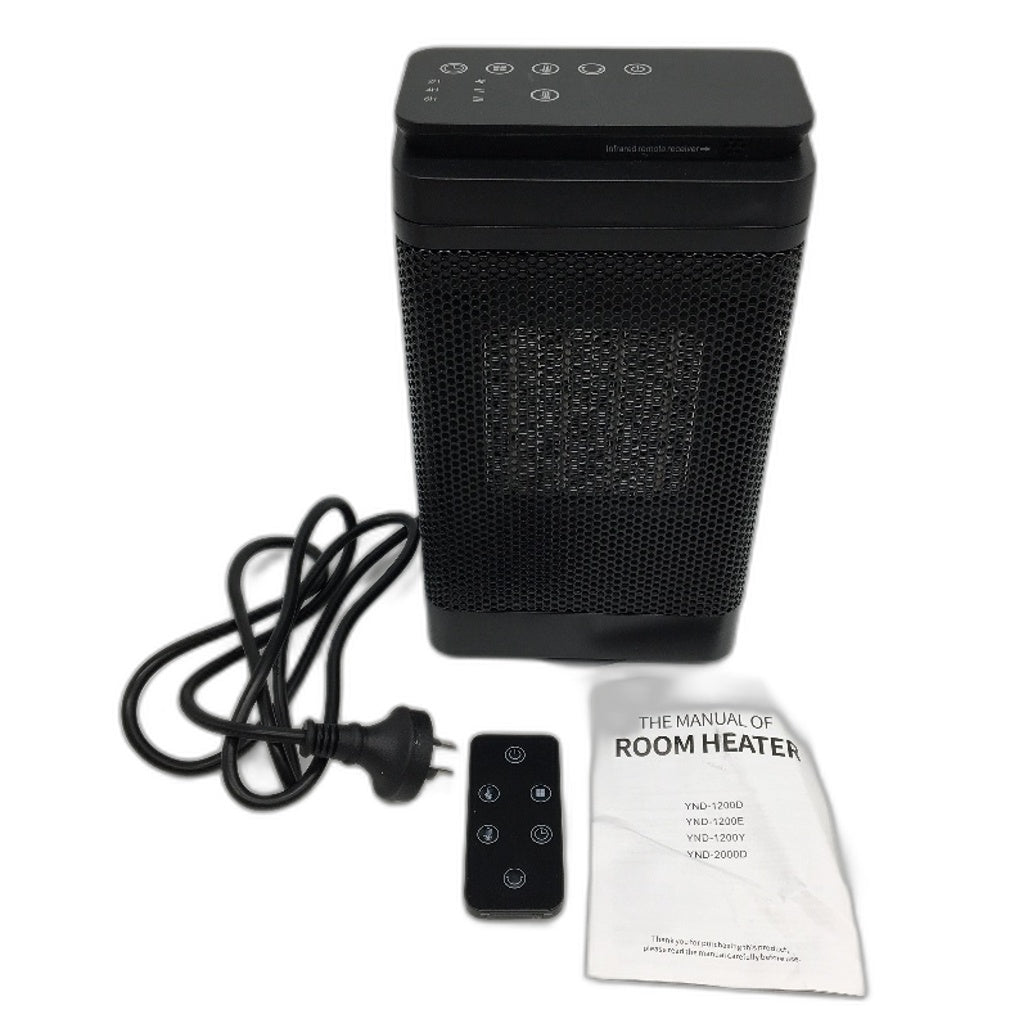 1500W Electric Mini Portable Ceramic Fan Space Heater YND-1200B DEMO