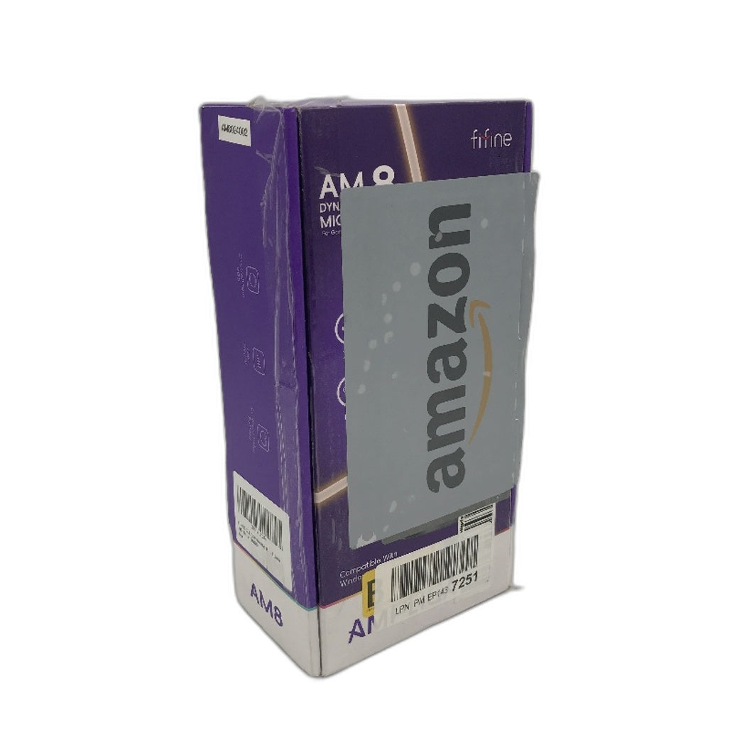 Fifine AM8 RGB Streaming Recording Microphone USB C and XLR Connector DEMO