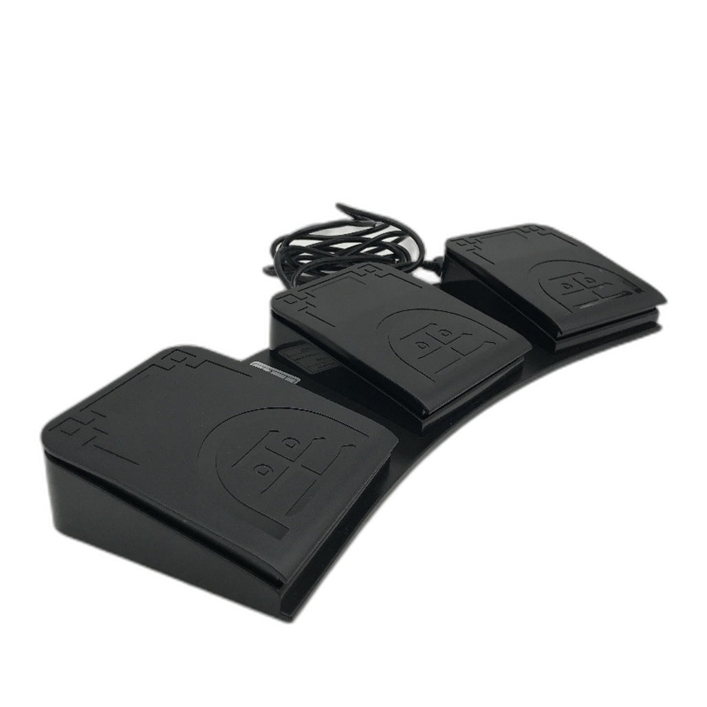 IKKEGOL 3 Panel USB Ergonomic Foot Pedal Switch Control FS2020 NEW