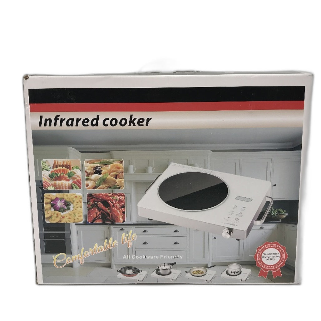 3500W Portable Stainless Steel Infrared Electric Heating Stove Cooktop NEW