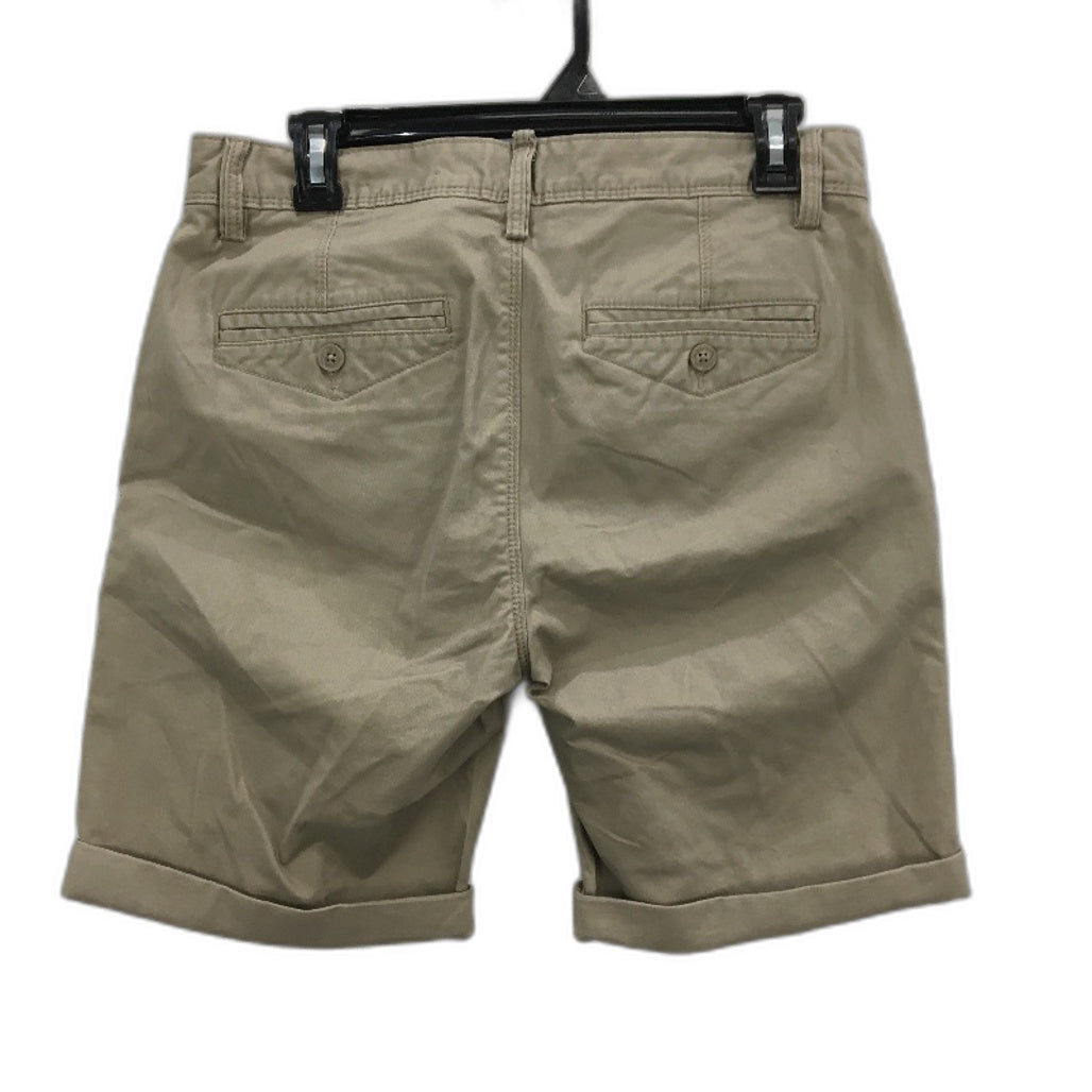 Just Jeans Desert Trail Khaki Stretch Cuffed Hem Chino Shorts Mens Size 30 NEW