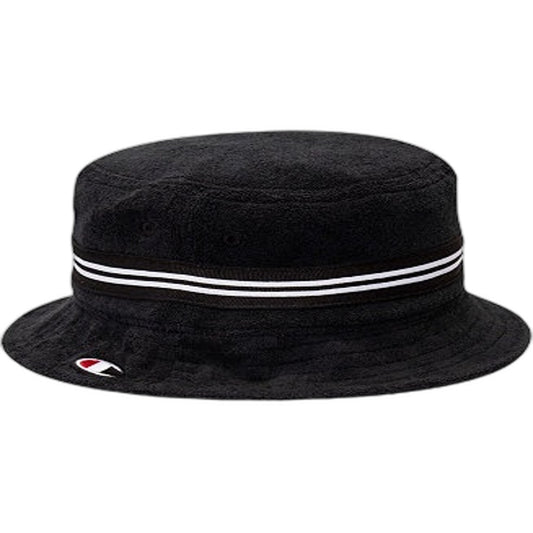 Champion 2 Pack Black Classic Style Terry Bucket Hats Unisex Size SM NEW