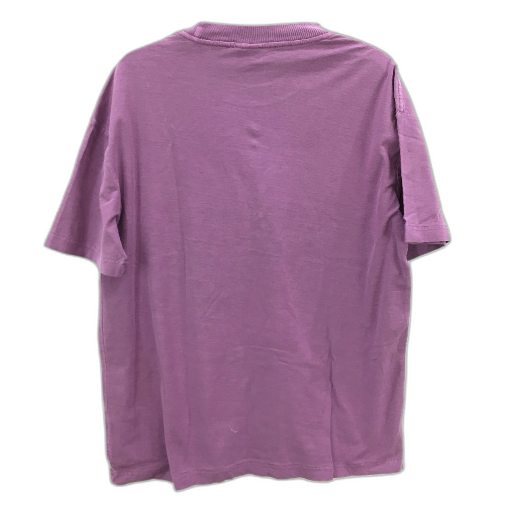 Insight Embroidered Logo 100% Cotton Purple Designed To Fade T-Shirt Size S NEW