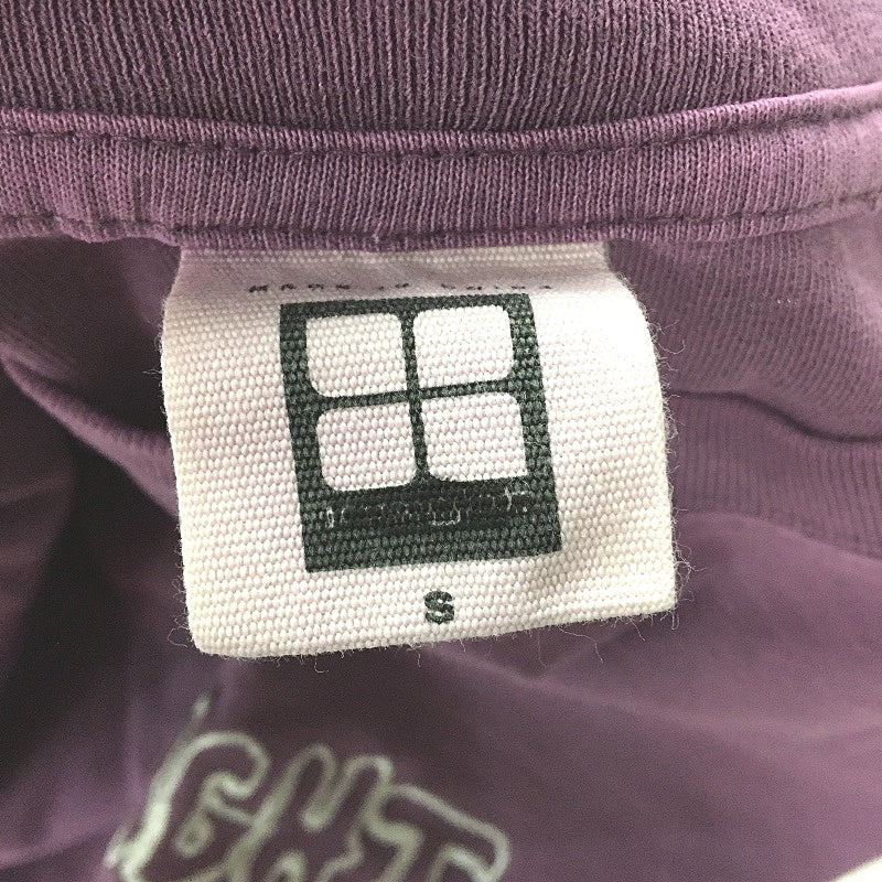 Insight Embroidered Logo 100% Cotton Purple Designed To Fade T-Shirt Size S NEW