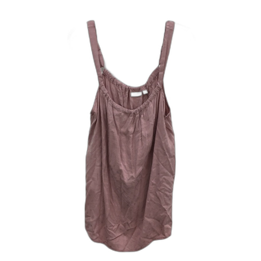 Sussan Rosewood Pink Textured Dotted Summer Swing Top Ladies Size 10 NEW