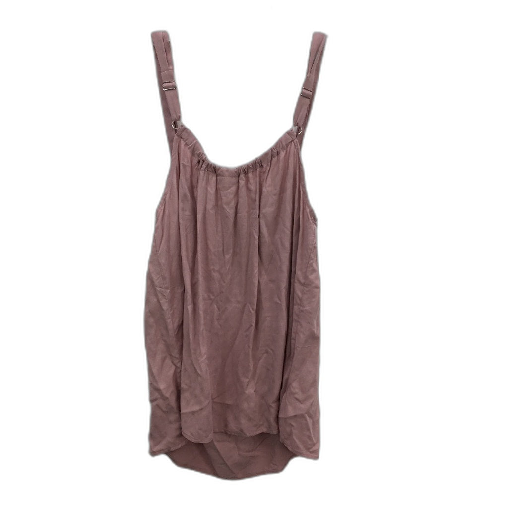 Sussan Rosewood Pink Textured Dotted Summer Swing Top Ladies Size 10 NEW