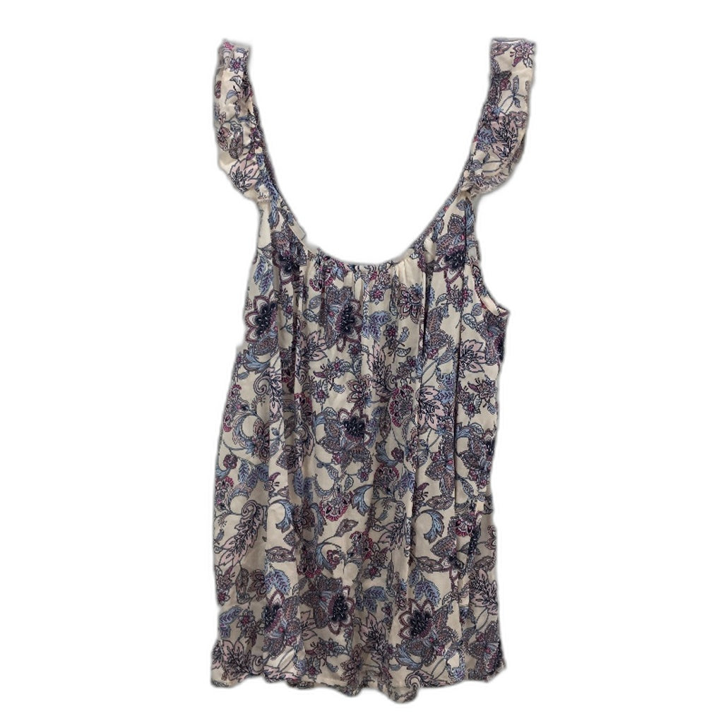 Chloe & Lola Soft Pink & Blue Paisley Summer Sleep Top Ladies Sz Small NEW