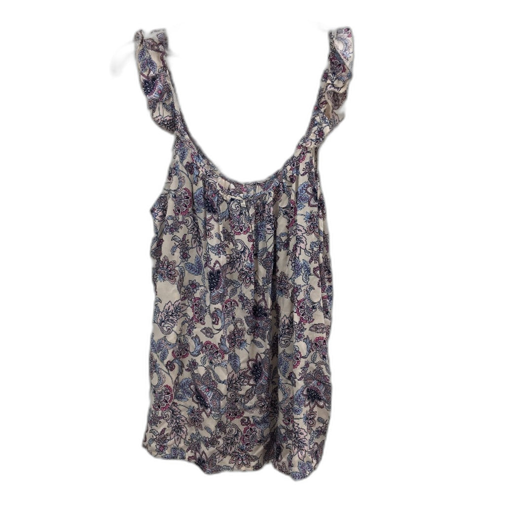 Chloe & Lola Soft Pink & Blue Paisley Summer Sleep Top Ladies Sz Small NEW