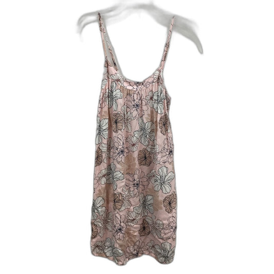 Soho Light Pink Large Flower Print Soft Sleep Night Gown Ladies Sz S NEW