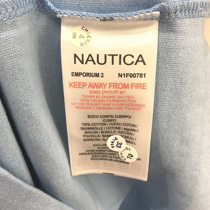 Nautica Expidition 100% Cotton Classic Style Long T-Shirt Mens Size Medium NEW