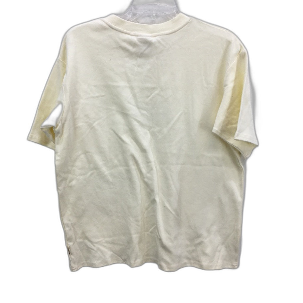 Insight Soft Lemon Gold Glitter Logo 100% Cotton Classic T-Shirt Mens Size S NEW