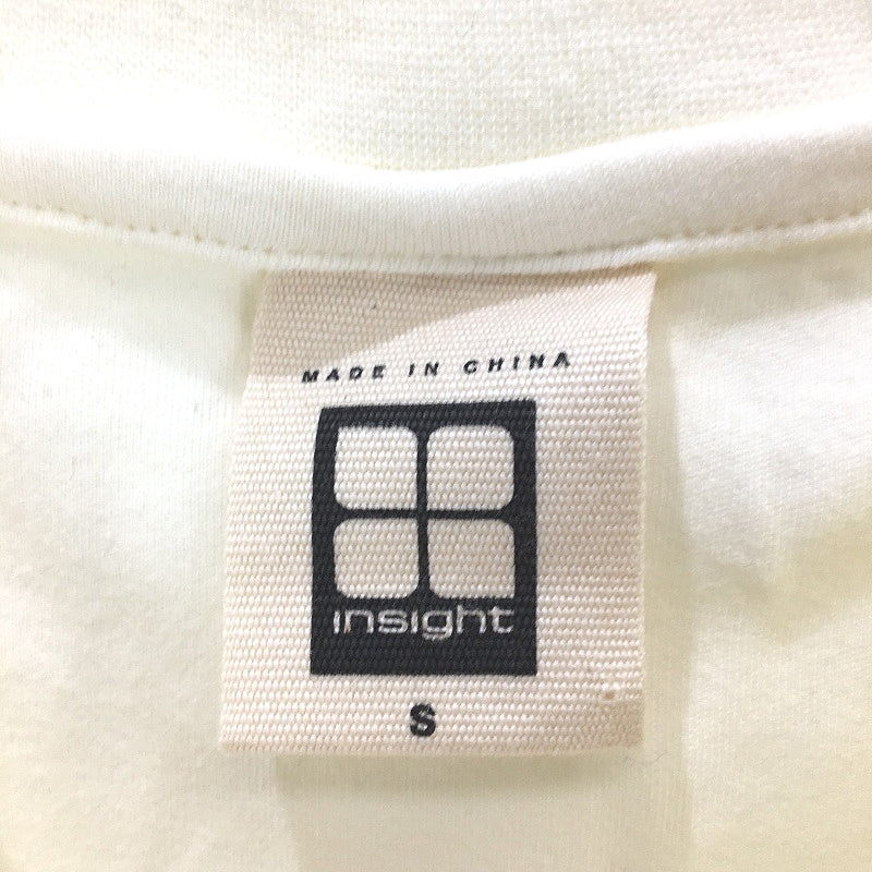 Insight Soft Lemon Gold Glitter Logo 100% Cotton Classic T-Shirt Mens Size S NEW