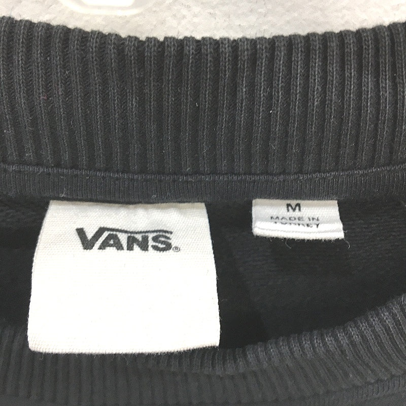 Vans Black White Check Shoulder Extra Long Jumper Mens Size M NEW