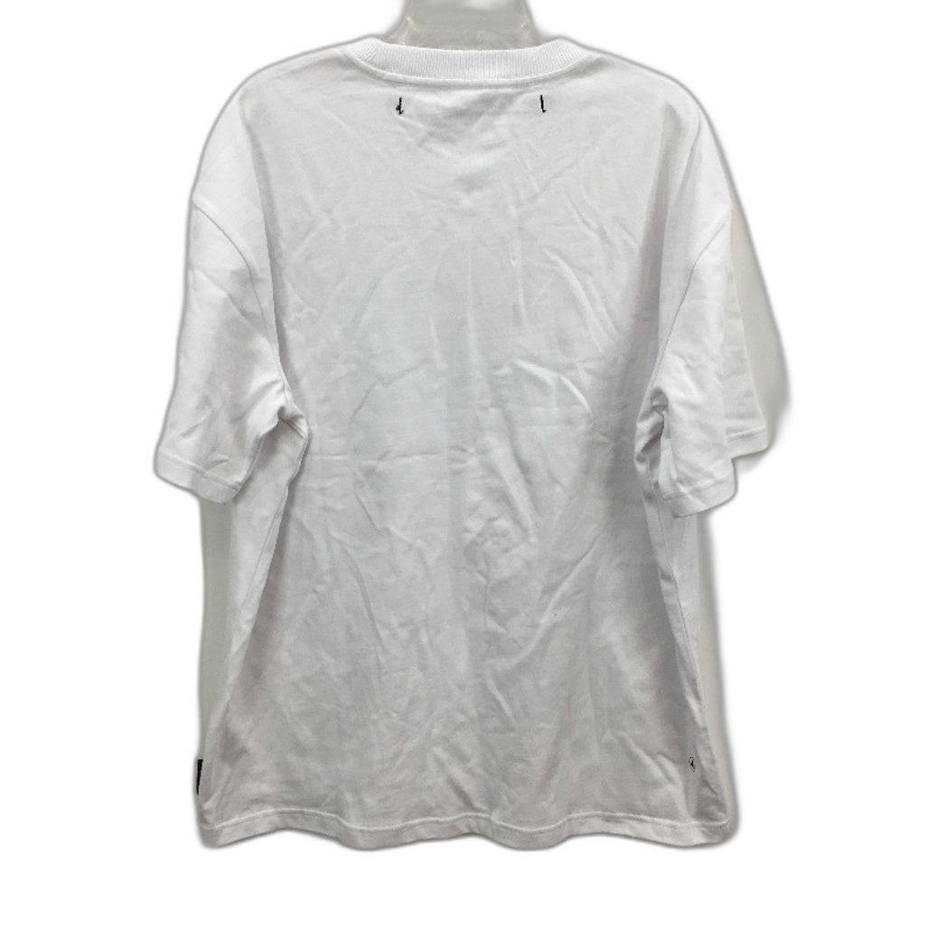 Black Noise White Rain Logo Future Peace Cotton T-Shirt Mens Size XL NEW