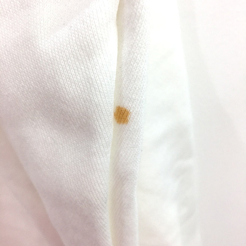 Subtitled Originals White Oversized Wave Crew Neck Jumper Mens Size M NEW