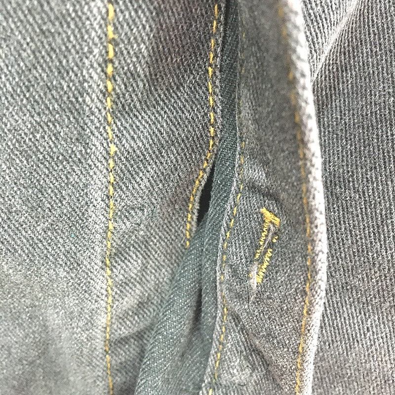 Stussy Garment Co Workgear Black Denim Short Sleeve Shirt Mens Size S NEW