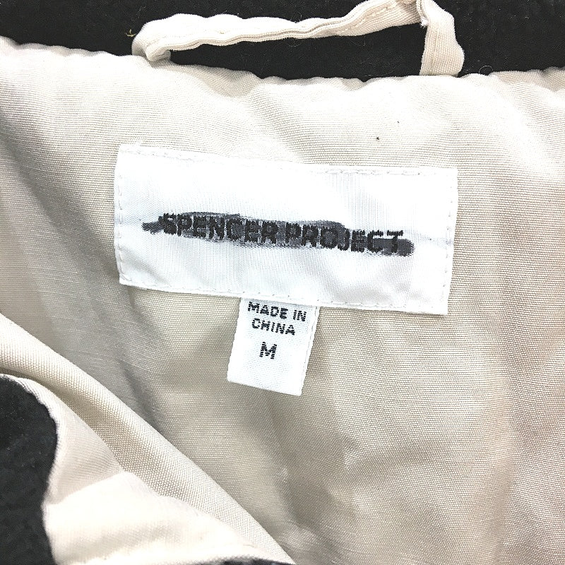 Spencer Project Sand Beige Fleece Lined Zip Up Jacket Mens Size Medium NEW