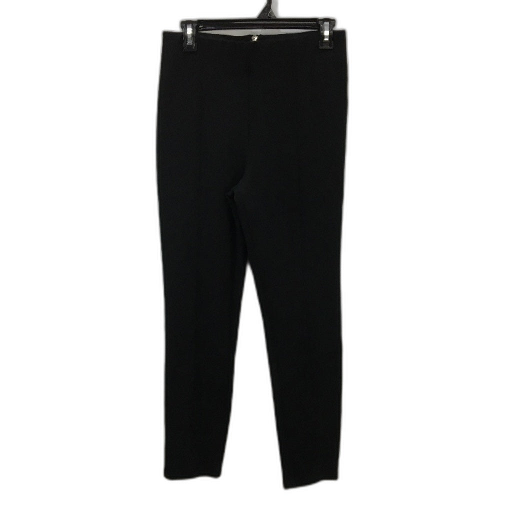 Metalicus Capri Style Black Back Zipper Stretch Pants Ladies Size M/L