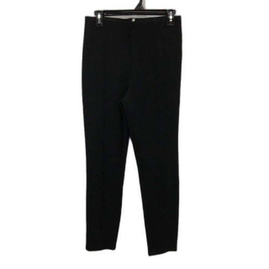 Metalicus Capri Style Black Back Zipper Stretch Pants Ladies Size M/L