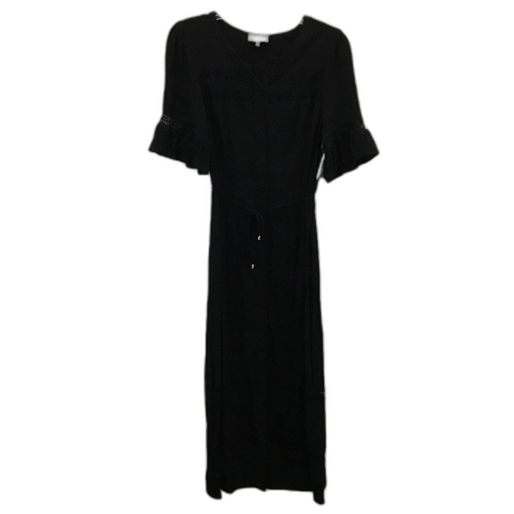 Tokito Lace Detail Lightweight Button Up Tie Waste Summer Dress Size 10 NEW