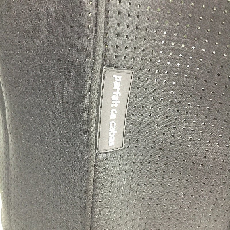 Parfait Ce Cabas Neoprene Black Beach Tote Bag & Matching Make Up Purse NEW