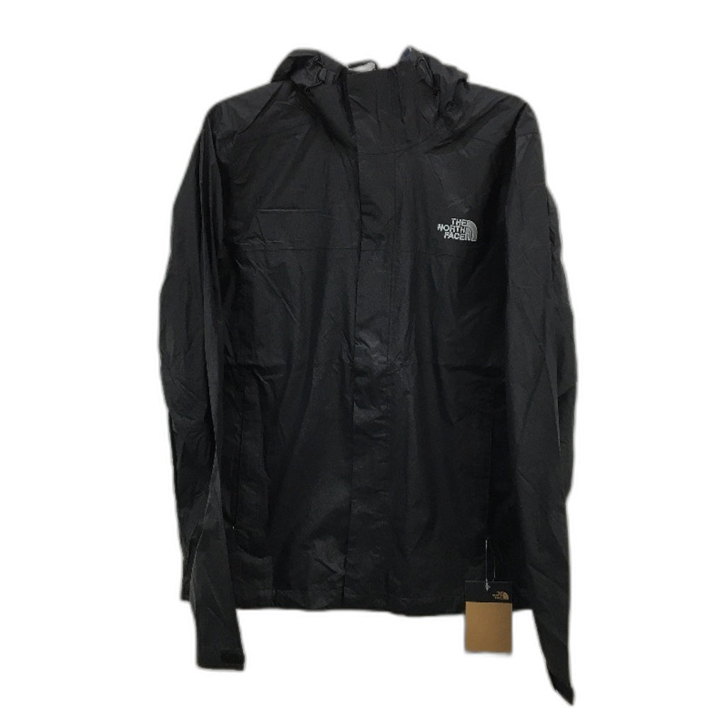 The North Face Black Venture 2 Hooded Light Windbreaker Jacket Mens Size S NEW